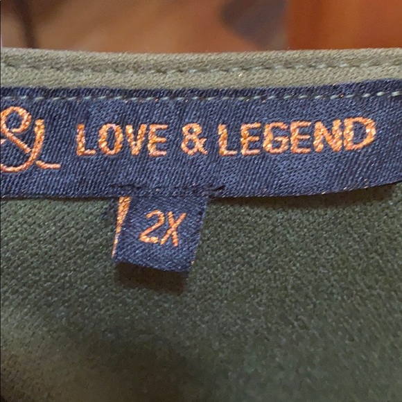 Olive green tunic - Picture 5 of 5